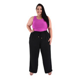 Calca Pantalona Feminina Plus