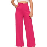 Calca Pantalona Feminina Wide