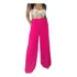 Calça Pantalona Wide Leg Duna Moda Tendência Verão Feminina