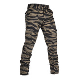 Calça Tática Profissional   Masculina   Tiger Jungle   Safo