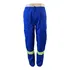 Calça Uniforme Brim Pesado 100  Algodão Com Faixa Refletiva