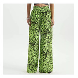 Calca Verde Wide Leg
