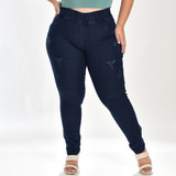 Calças Femininas Jeans Plus Size Lycra E Elástico Premium