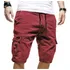 Calças Masculinas V Sport Pure Color Bandage, Calças De Mole