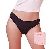 Calcinha Absorvente Menstrual Fluxo Moderada Xodó Feminino  Preta