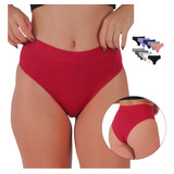 Calcinha Algodão Penteado Kit 10 Ajuda A Segurar A Barriga