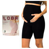Calcinha Boxer Bermuda Gestante Lupo Loba S  Costura 40330 F