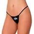 Calcinha Death Fio Dental Estampa Banda Metal Rock Panties