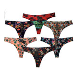 Calcinha Fio Dental Estampada