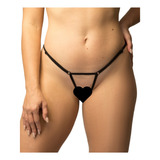 Calcinha Fio Transparente Na