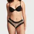 Calcinha Victorias Secret Algodão E Renda Cheeky Leopard