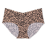 Calcinha Victorias Secret Sem Costura Hipster Panty Leopard