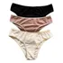 Calcinhas 100% Algodão Kit 3 Pçs Calçola Lingerie Basica Dia