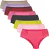 Calcinhas Plus Size Cós Alto Detalhes Em Renda - Kit Com 8 -