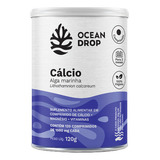 Cálcio De Algas Marinhas 120 Cápsulas 1000mg Ocean Drop
