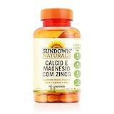 Cálcio E Magnésio Com Zinco - 100 Comprimidos, Sundown Vitaminas