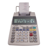 Calculadora De Impressão De 12 Dígitos El-1750v Em Cor Esbranquiçada