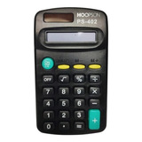 Calculadora De Mesa / Bolso Hoopson Ps-402 Preta 8 Digitos 