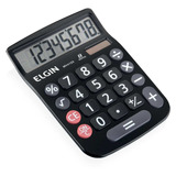 Calculadora De Mesa 12dig.visor Lcd Solar/bat Pret