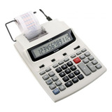 Calculadora De Mesa Com 12 Dígitos E Impressão Bicolor