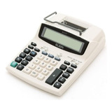 Calculadora De Mesa Com Bobina 12 Dígitos Ma 5121 Elgin Cor Branco