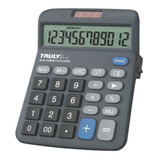 Calculadora De Mesa Escritório Truly 833-12 12 Digítos