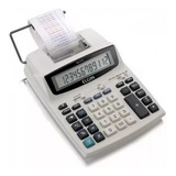 Calculadora Eletrônica E Impressora 12 Digitos Ma5121 Fonte Cor Branco