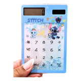Calculadora Escolar Stitch Transparente