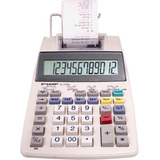 Calculadora Sharp Bobina 1750v + Pilha Sem Fonte Cor Branco