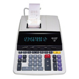 Calculadora Sharp C/ Impressora Bobina - El-2630 Cor Branco