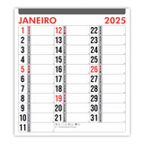 Calendario 2025 Bloco B