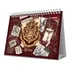 Calendário De Mesa 2025 Harry Potter Hogwarts Spiral