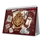 Calendário De Mesa 2025 Harry Potter Hogwarts Spiral