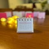 Calendario De Mesa 2025