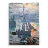 Calendário De Parede 2025   Monet