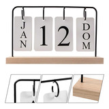 Calendario Permanente Decoracao Industrial