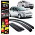 Calha Chuva Defletor Ford Fiesta 2007 2008 2009 4p Tg Poli