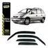 Calha De Chuva Acrilica Fumê Zafira 2001 A 2012 4 Portas