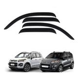 Calha De Chuva Citroën Aircross C3 Picasso 2012 A 2020 4 Pçs