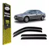 Calha De Chuva Defletor Gm Vectra Sedan 1997 A 2005 4 Portas