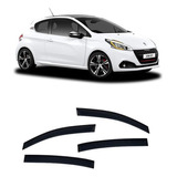 Calha De Chuva Defletor Peugeot 208 13/20 4p Hatch Tg Poli