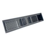 Calha Inox 90cm Com Válvula Suporte