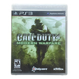 Call Of Duty 4: Modern Warfare Modern Warfare Standard Edition Activision Ps3 Físico