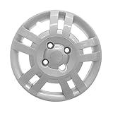 Calota Aro Grid 14 Modelo Ford Fiesta Supercharger 03 Prata Cubo Baixo Fixacao Parafuso Grid 176cbptau.