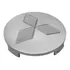 Calota Central Da Roda Mitsubishi Pajero Full 8cm Mx Cromado