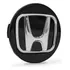 Calota Meio Roda Honda Hrv Crv Civic Preta Cromado 69mm