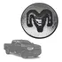 Calotinha Central Roda Dodge Ram Preta Original 60mm