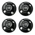 Calotinhas Centrais Fiat Aro 13 14 15 Uno Palio Punto Black