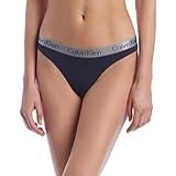 Calvin Klein Calcinha Fio Dental Feminina Radiante De Algodão, Ocean Floor Blue, Womens X-small / 2