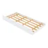 Cama Auxiliar Solteiro Branco Tecnomobili